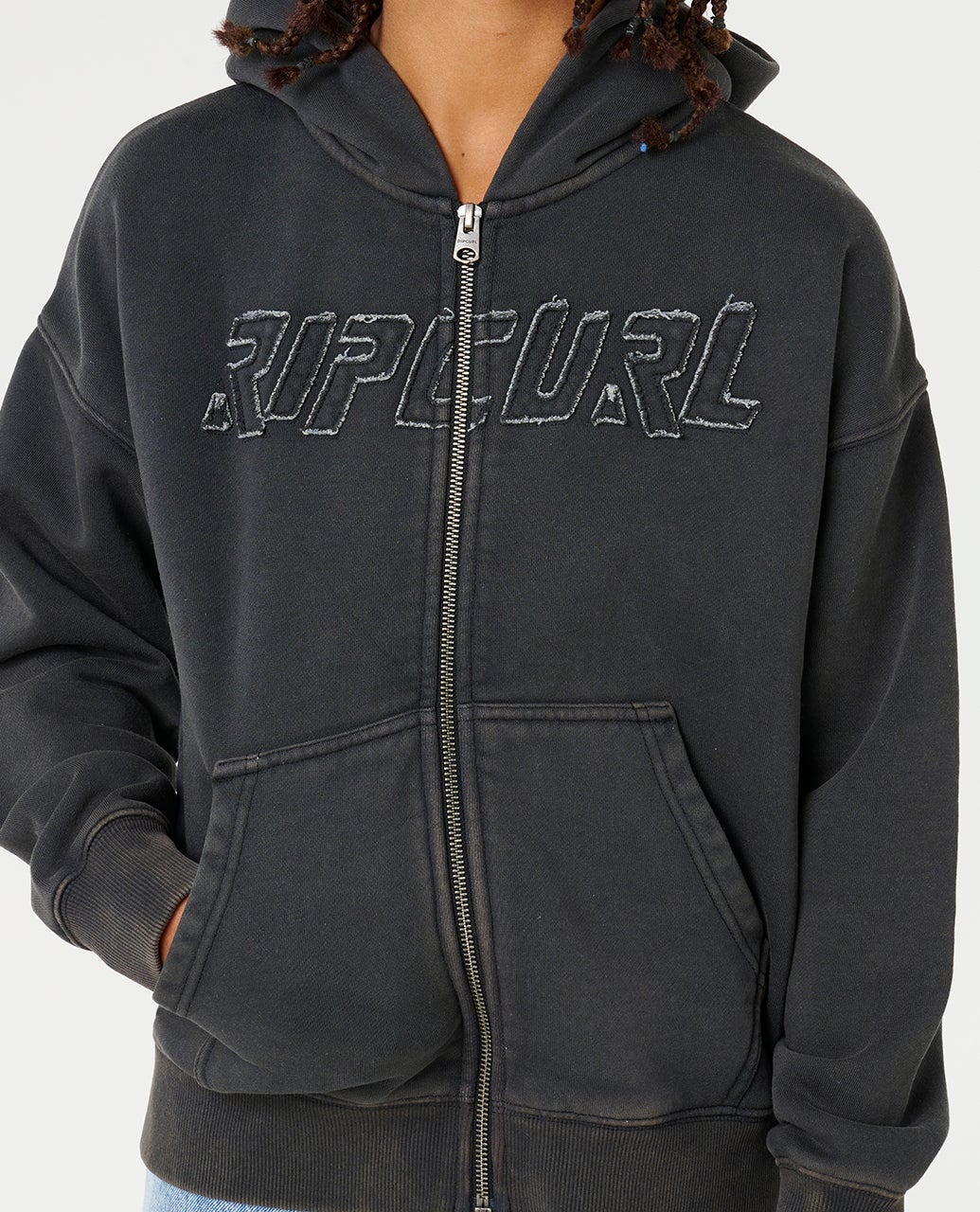 LIQUID TRIPS ZIP THRU HOOD