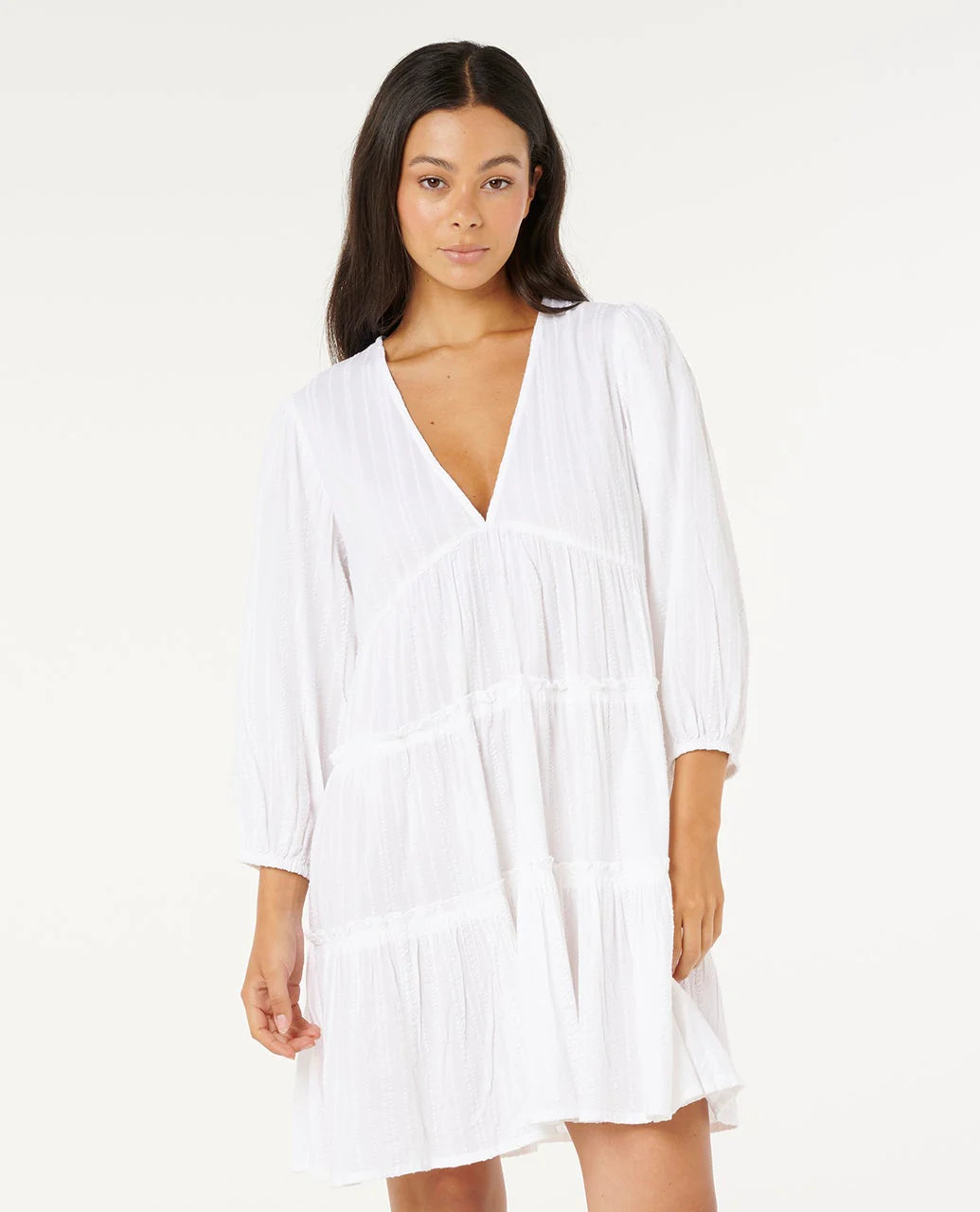 HAZE 3/4 SLEEVE MINI DRESS