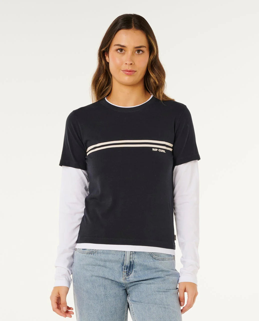 SURF REVIVAL LAYERED LS TEE