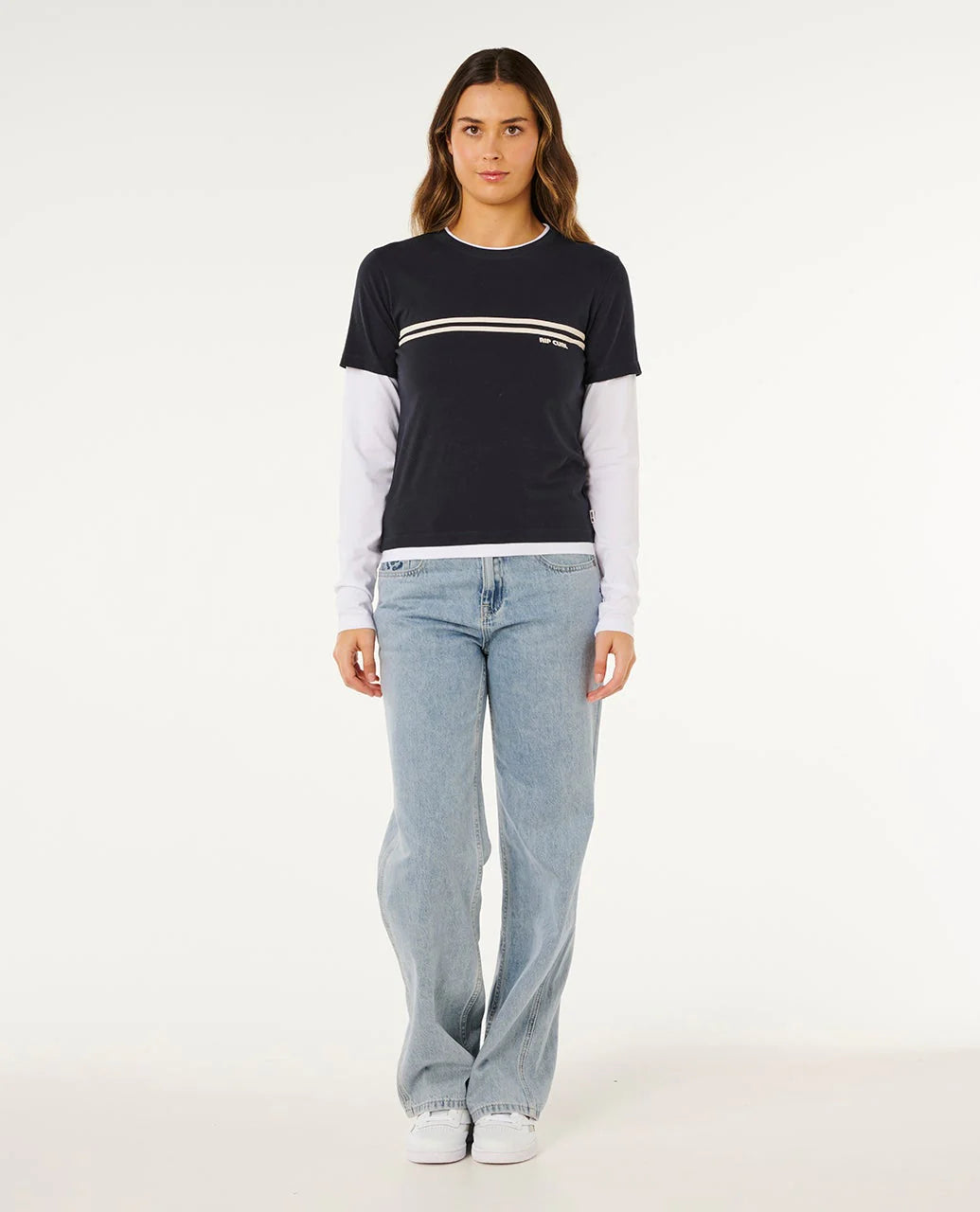SURF REVIVAL LAYERED LS TEE