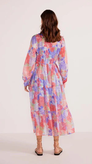 BELLE BUTTON DOWN MIDI DRESS
