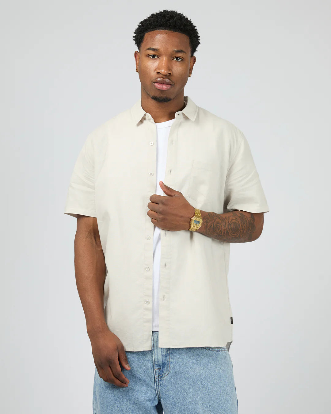 LINEN SS SHIRT II