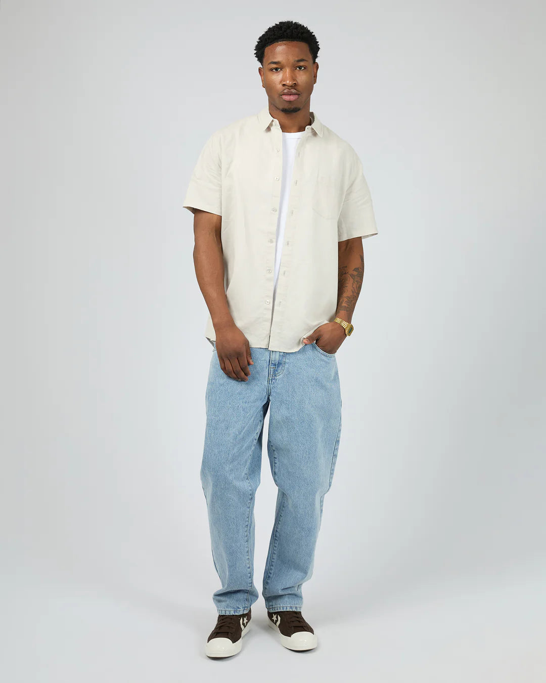 LINEN SS SHIRT II