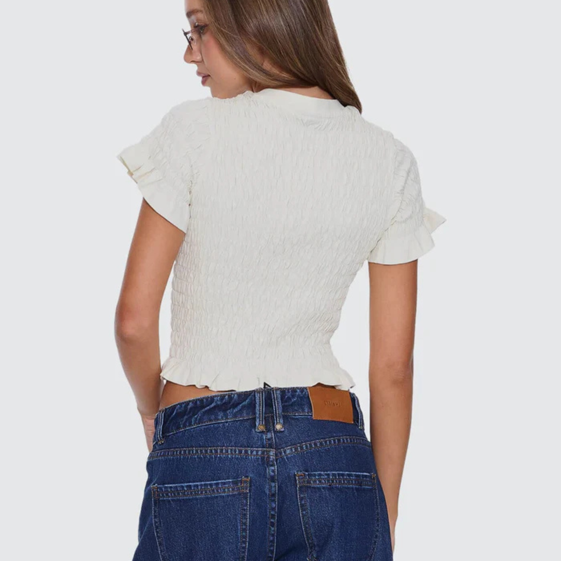 AGAINST ALL ODDS SHIRRED TEE