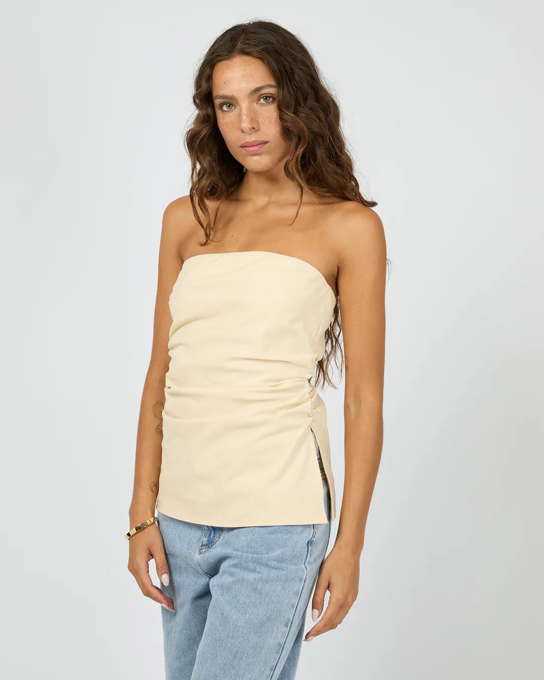 LILY STRAPLESS TOP