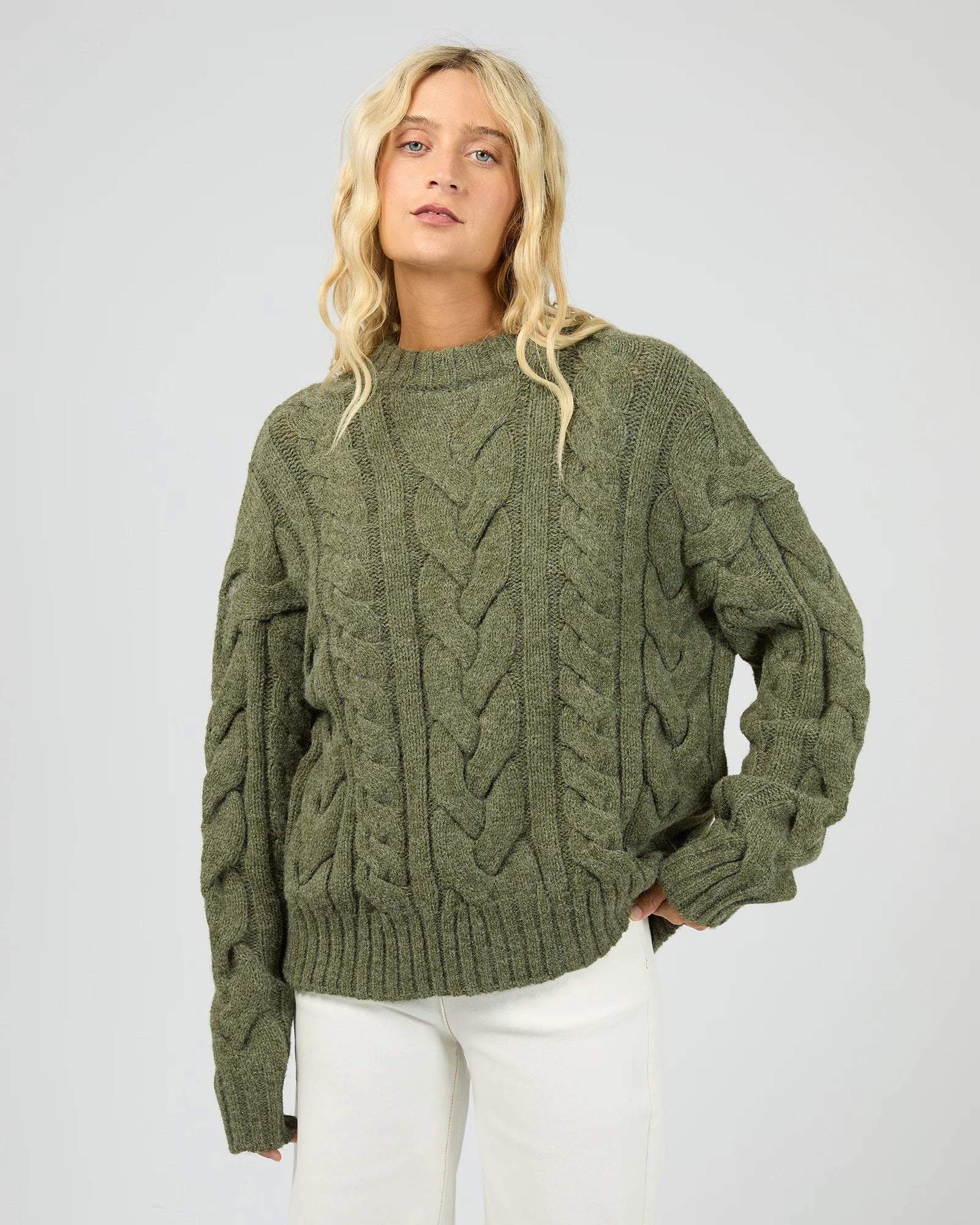 HIGGINS CABLE KNIT