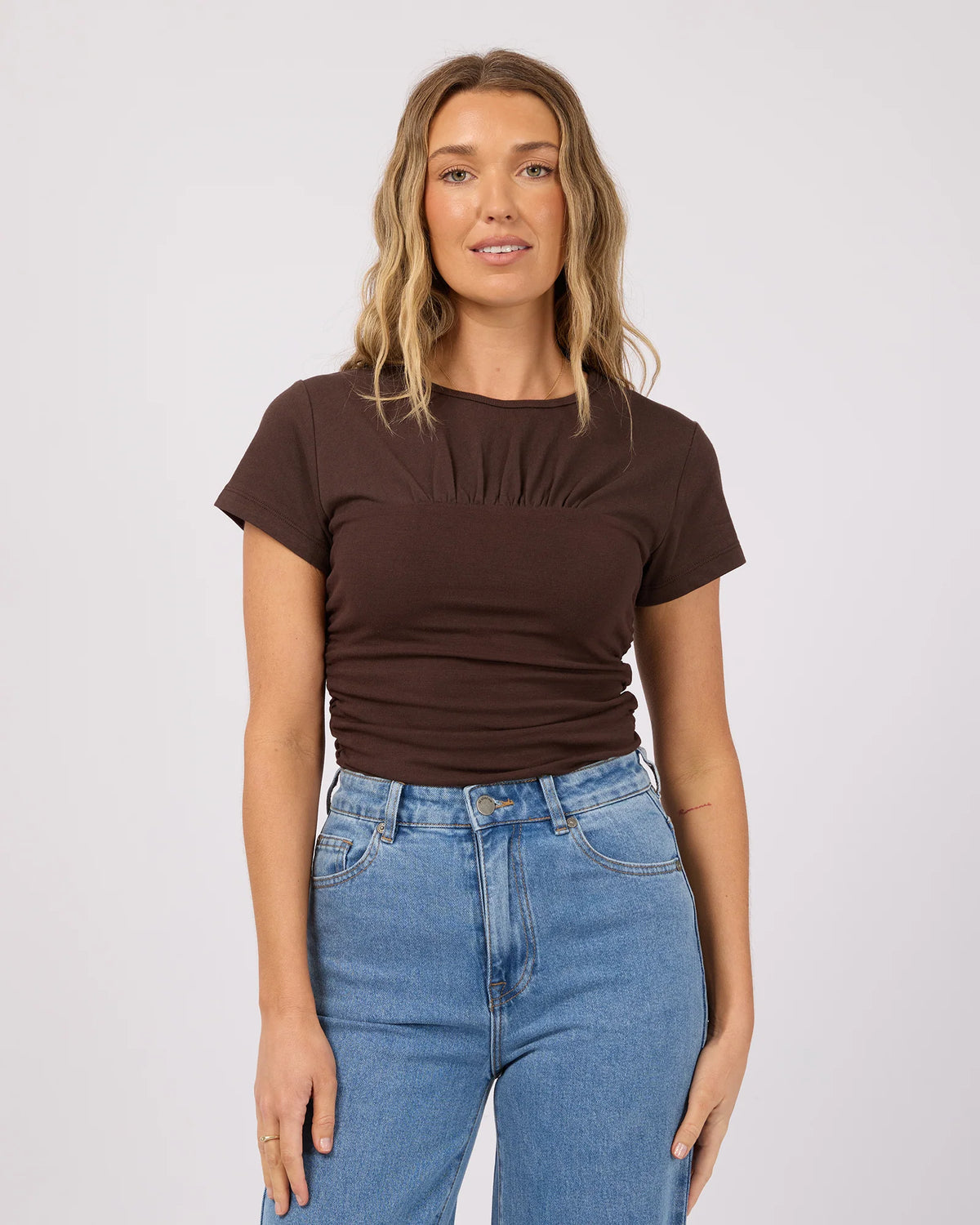 MIMI RUCHED TOP