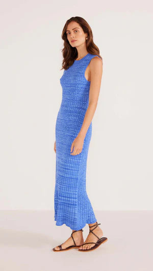HARPER RIB KNIT MIDI DRESS