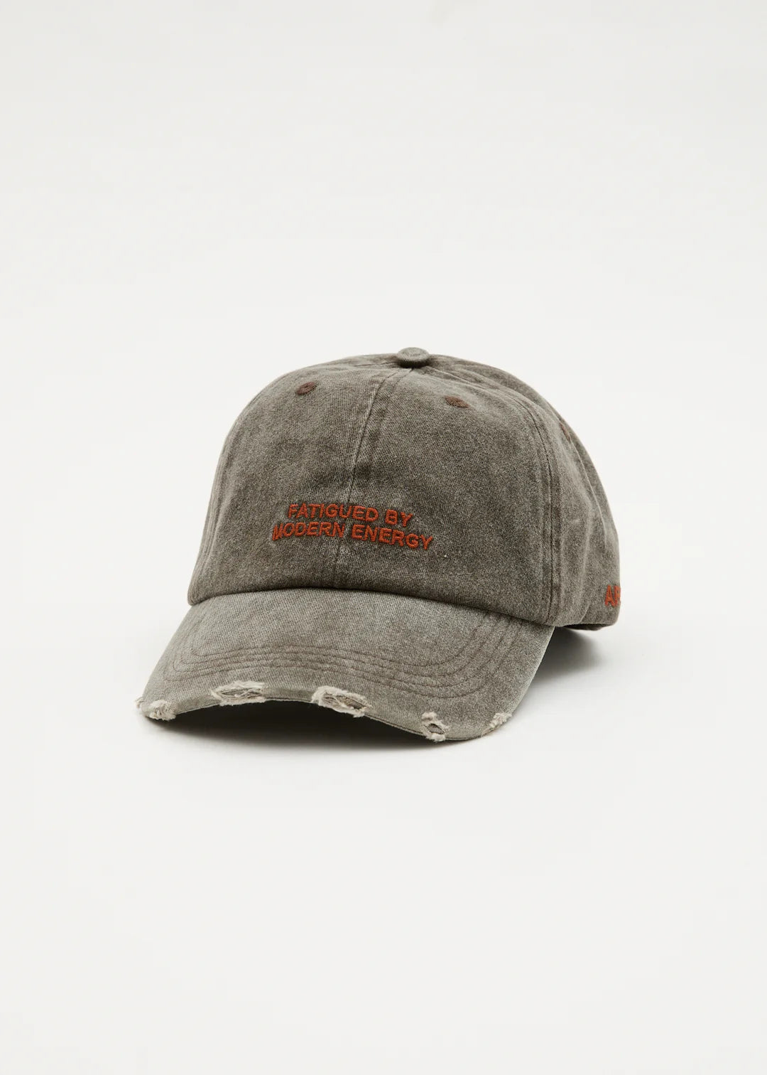 FATIGUED RECYCLED PANELLED CAP
