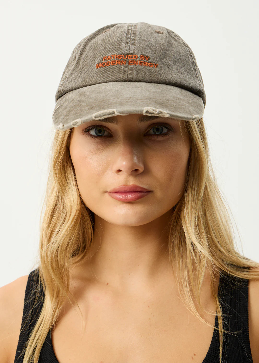 FATIGUED RECYCLED PANELLED CAP