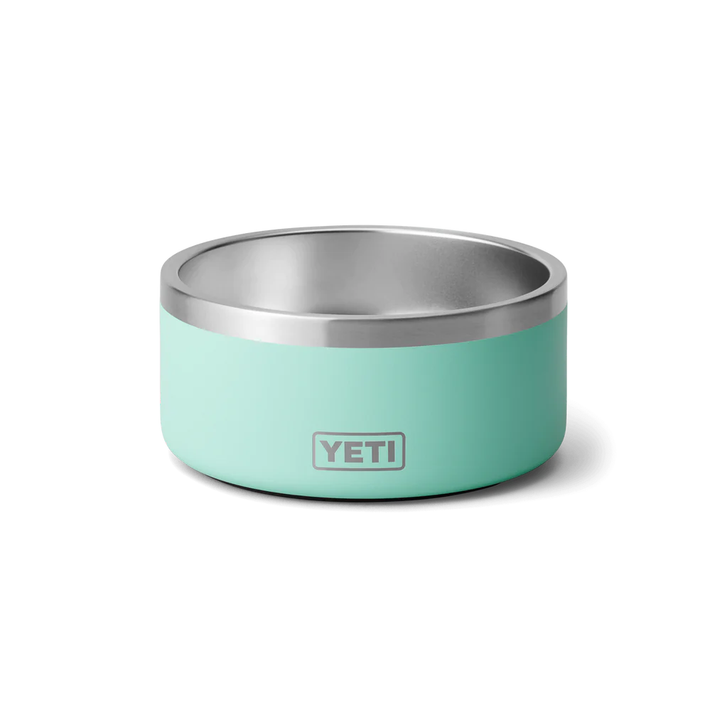 Dog Bowl Cat Stainless Steel Dishwasher safe Seafoam Green Blue