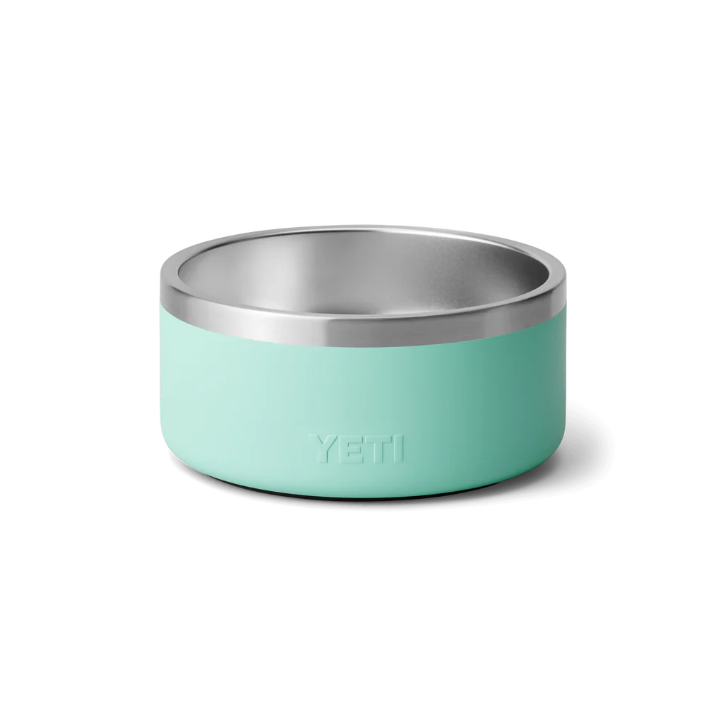 Dog Bowl Cat Stainless Steel Dishwasher safe Seafoam Green Blue
