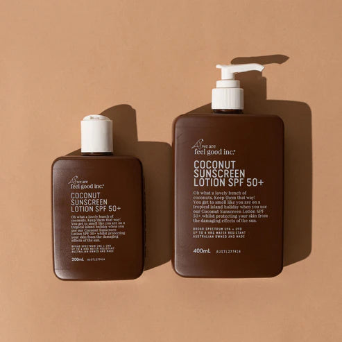 COCONUT SUNSCREEN LOTION SPF50+ 400ml, SUN BUM