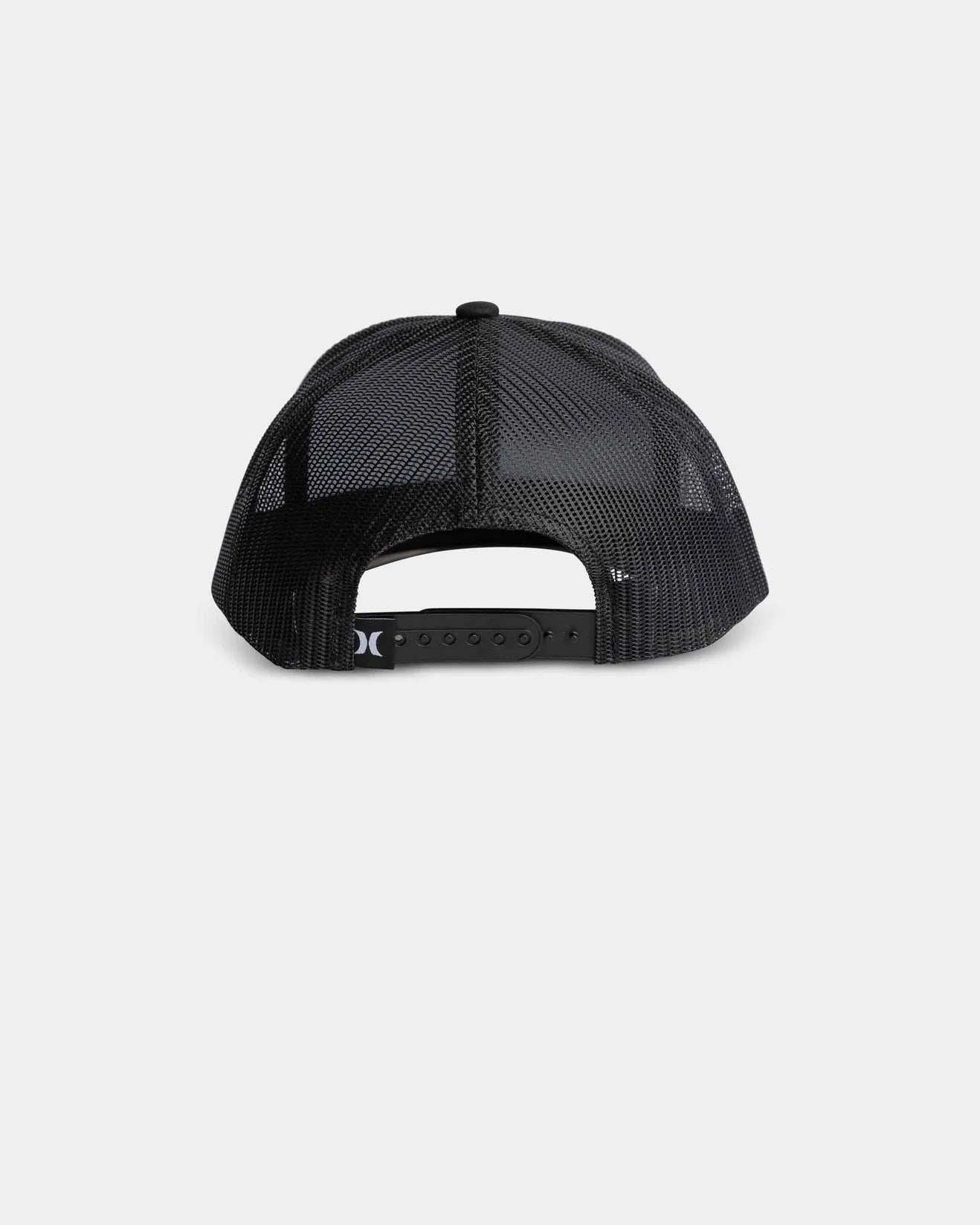 corp trucker hat, black, hurley
