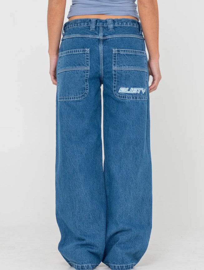 FLIP MOMMY LOW RISE TAPELESS DENIM JEAN