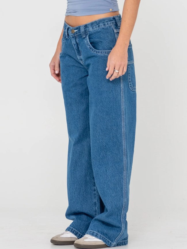FLIP MOMMY LOW RISE TAPELESS DENIM JEAN