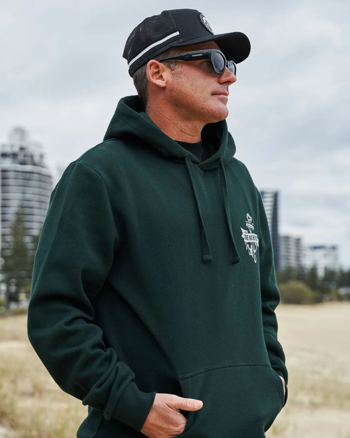 FLAME ANCHOR - HOODED PULLOVER