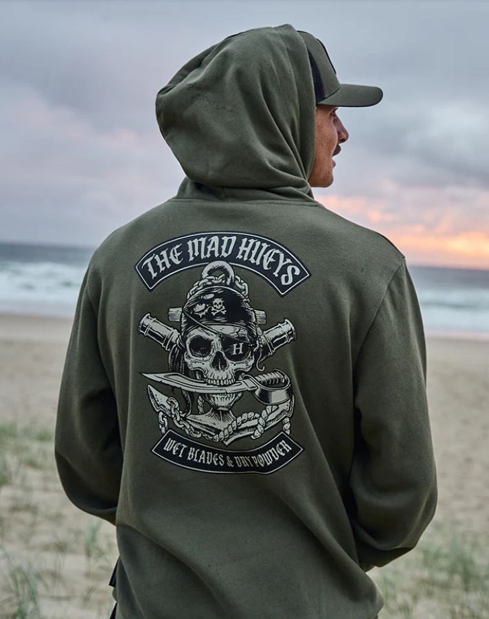HUEYS PIRATE HOODED PULLOVER