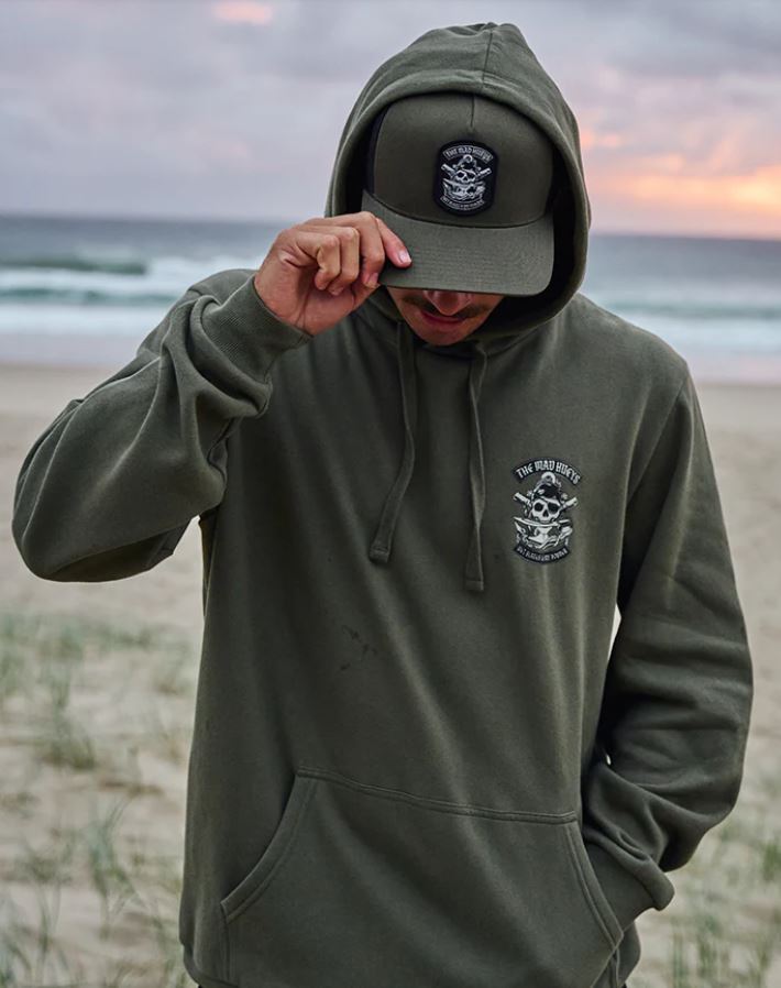 HUEYS PIRATE HOODED PULLOVER