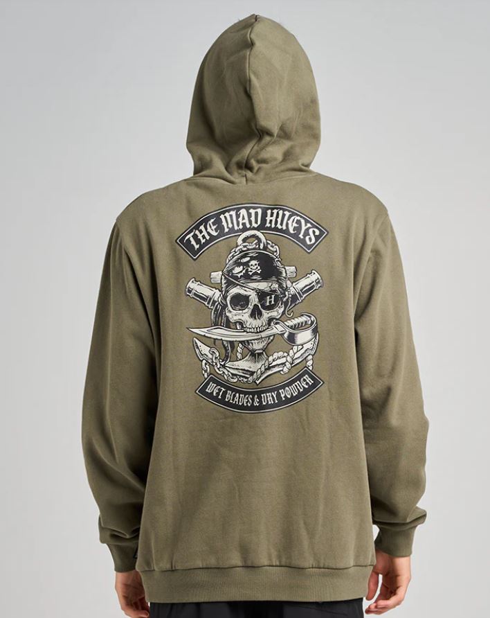 HUEYS PIRATE HOODED PULLOVER