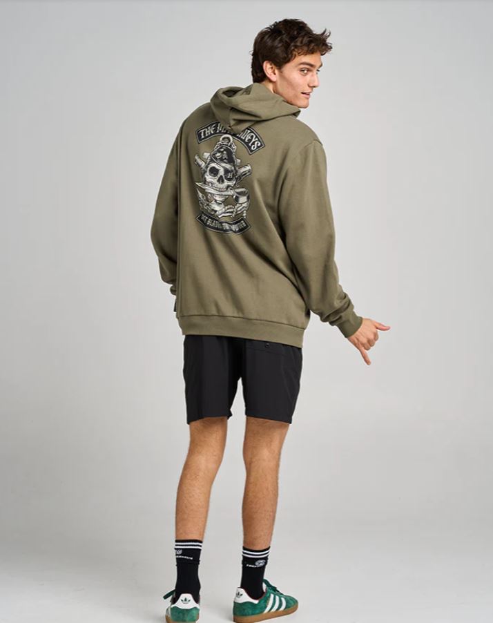 HUEYS PIRATE HOODED PULLOVER