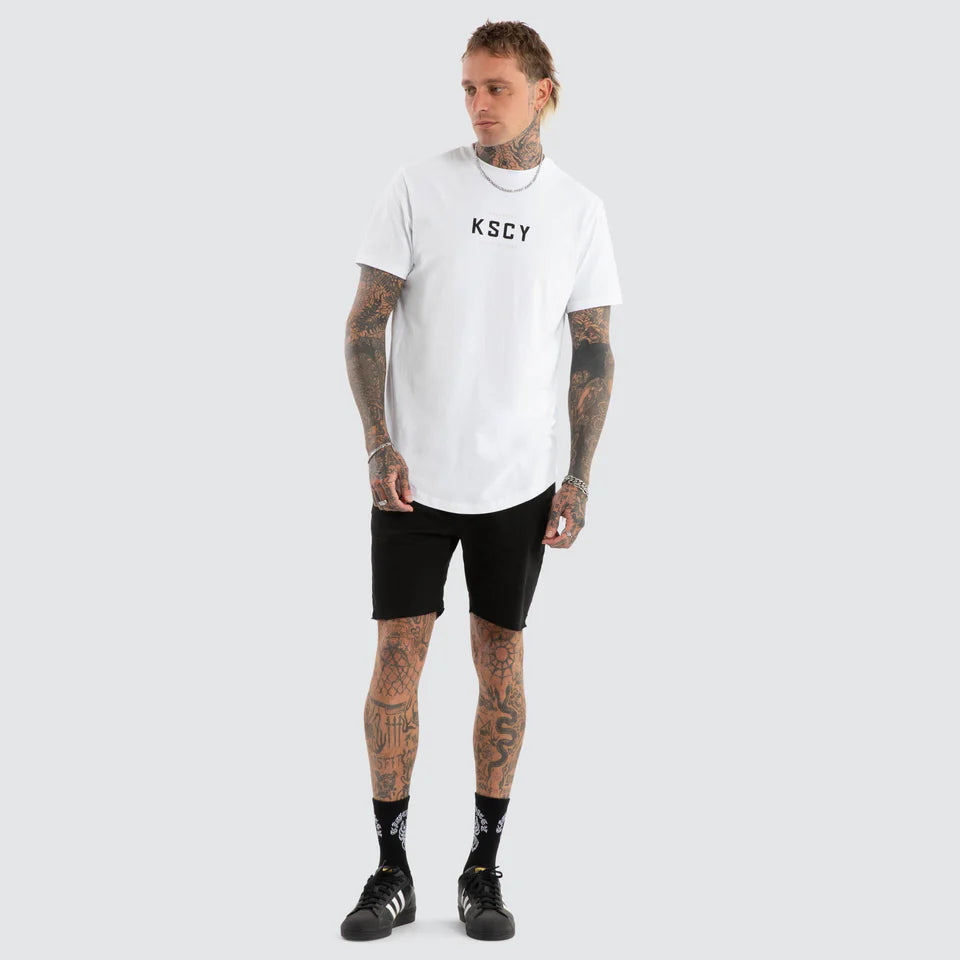 STAMP DUAL CURVED TEE