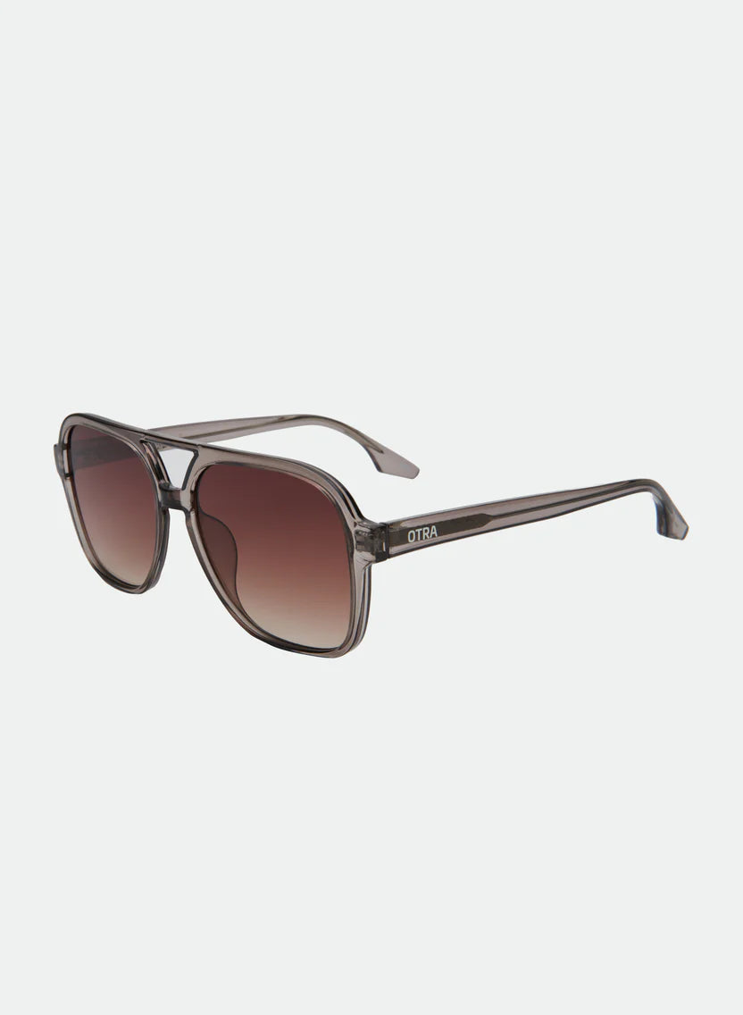 KORI otra aviator sunglasses OLIVE/BROWN FADE