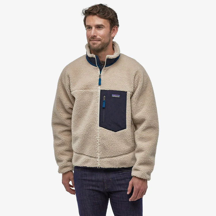 mens classic retro x jacket, natural, patagonia