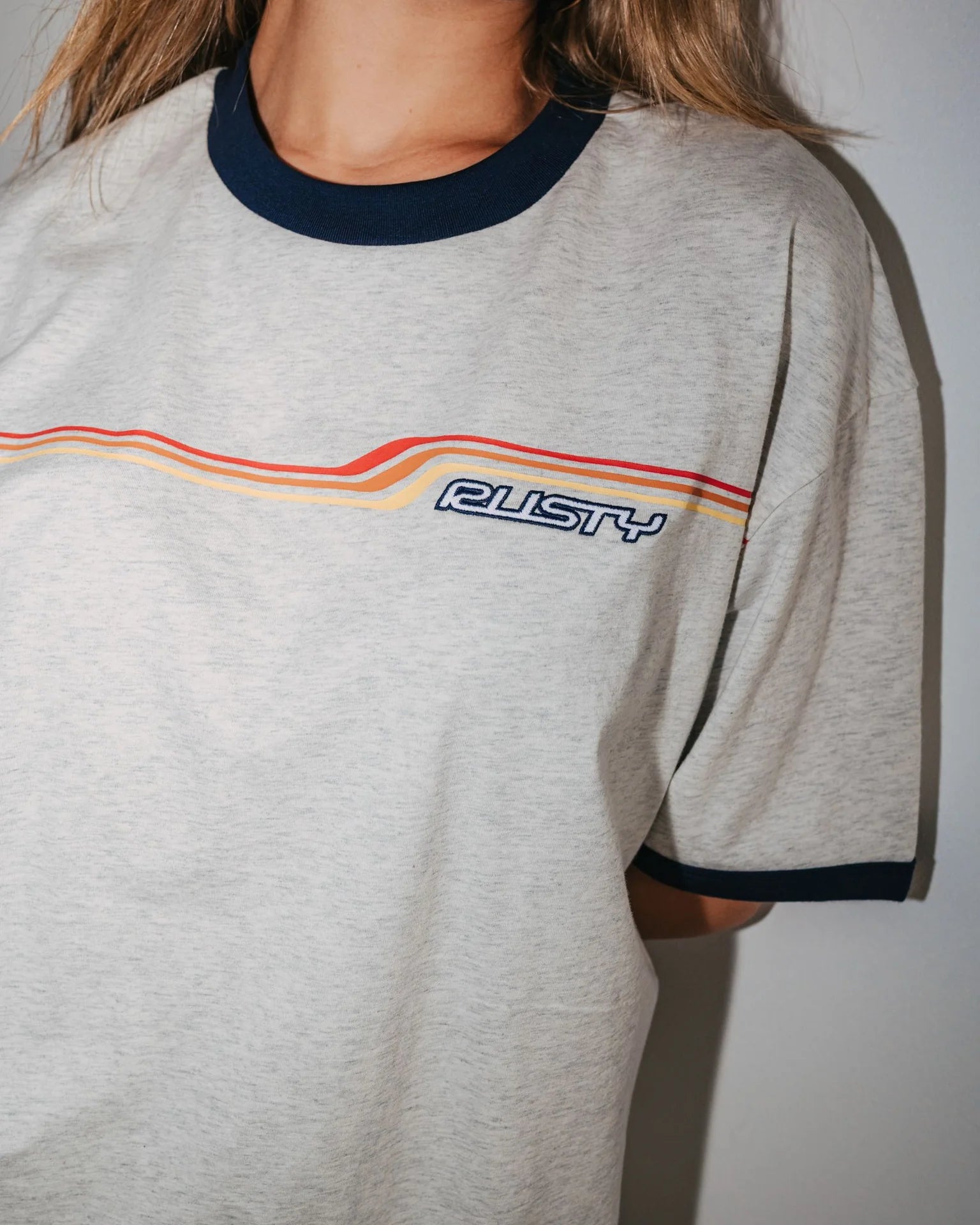 WAVE RIDER 2.0 RINGER OVERSIZE TEE