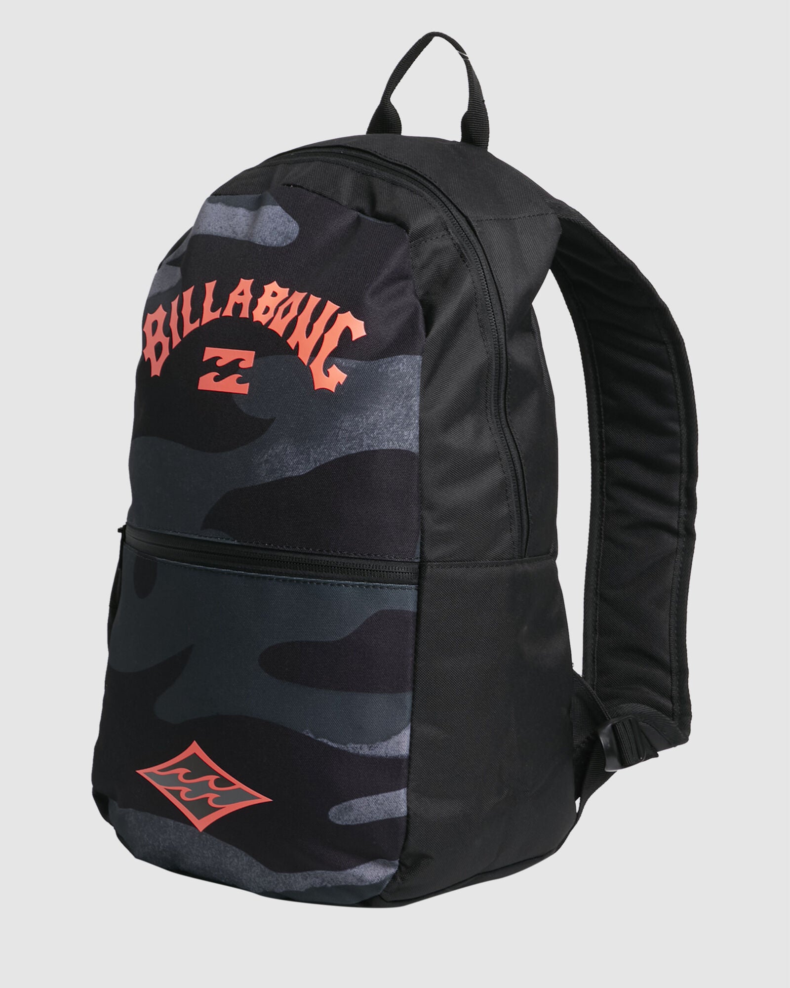 NORFOLK LITE camo billabong mens backpack back to school compartments screen logo drink bottle holder