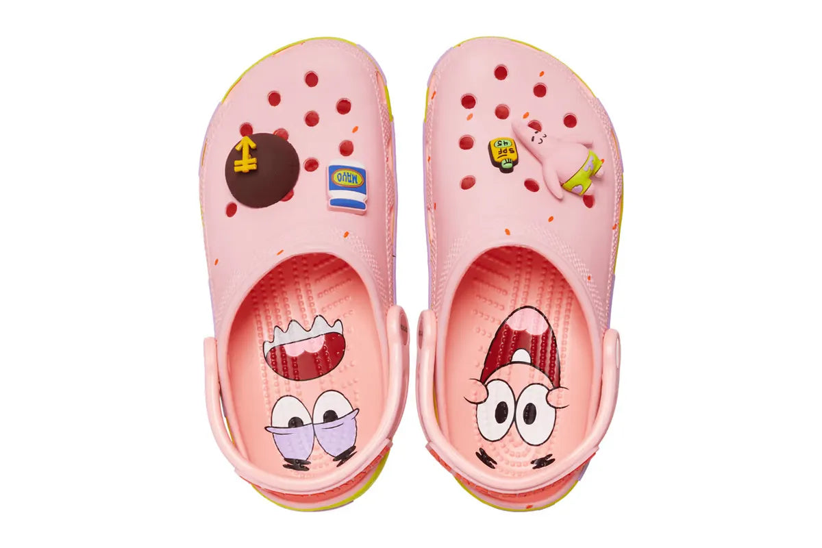 patrick star crocs, crocs, spongebob crocs