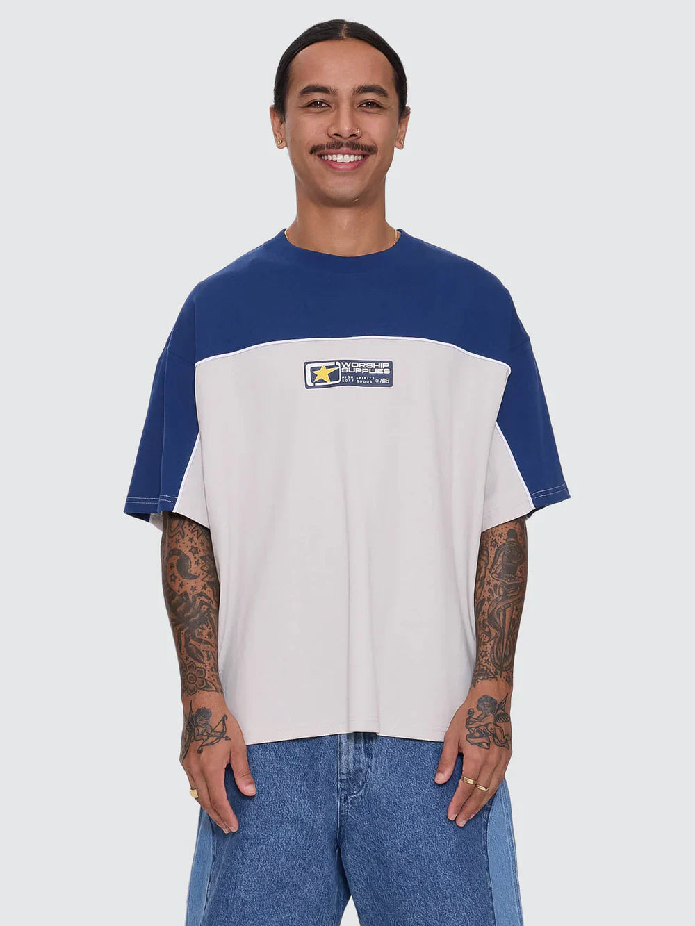 BLENDER OVERSIZE PANEL TEE