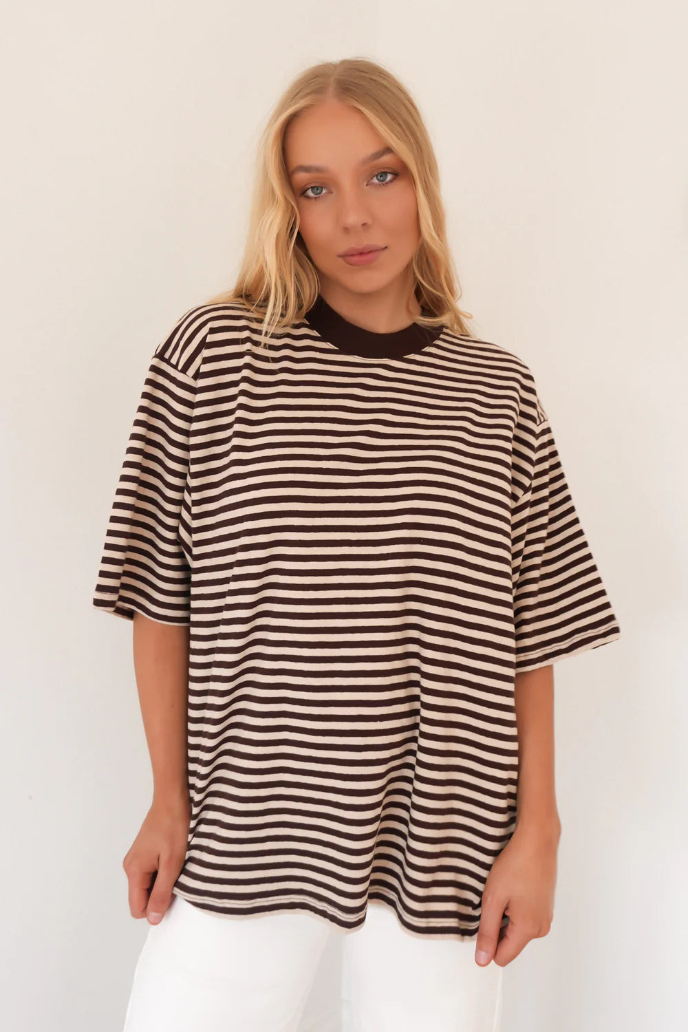 PALOMA OVERSIZED STRIPE TEE