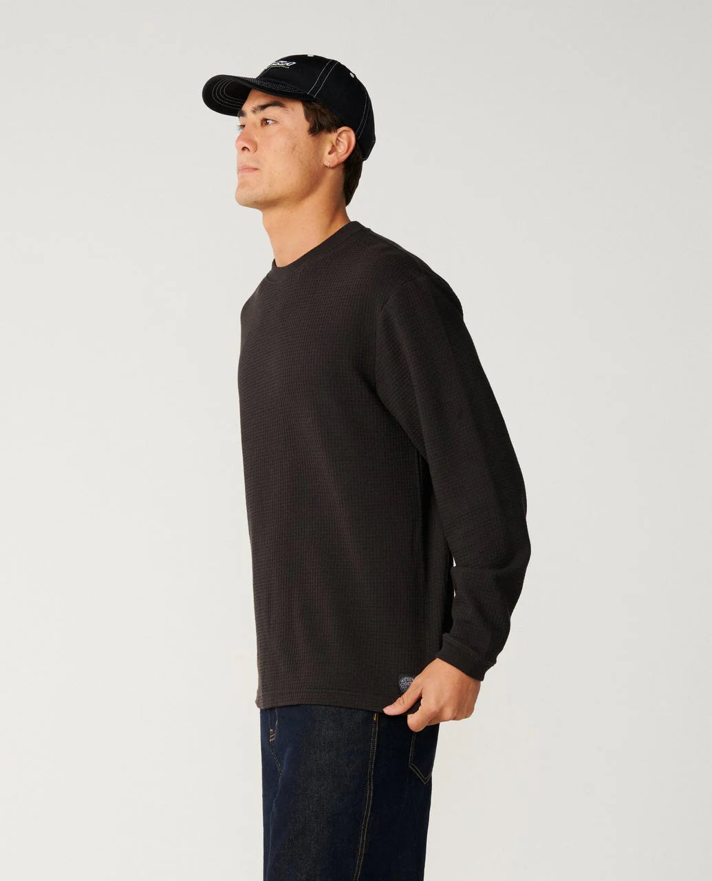 PREMIUM SURF WAFFLE L/S TEE