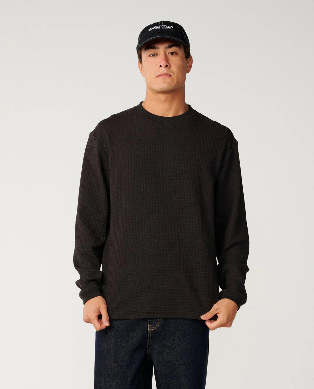 PREMIUM SURF WAFFLE L/S TEE