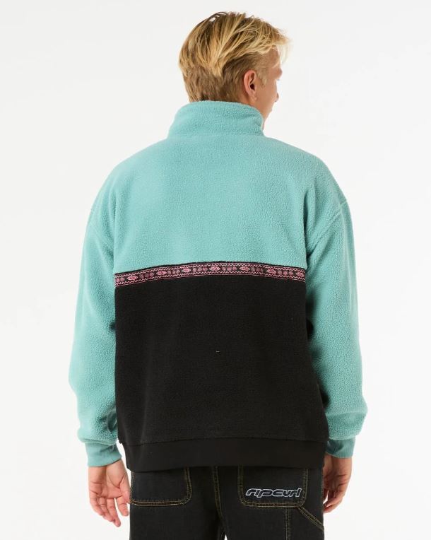 RAW ENERGY QUARTER ZIP POLAR