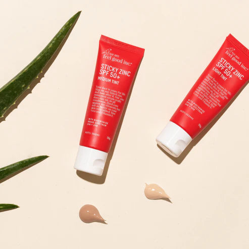STICKY ZINC MEDIUM TINT SPF50+