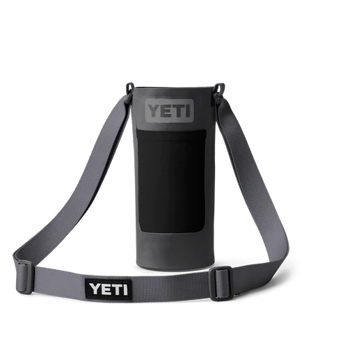 small bottle sling, charcoal, yeti