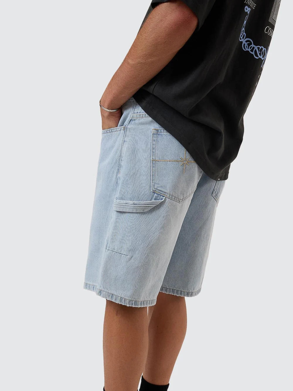 INFINITE DOPAMINE SLACKER DENIM SHORT