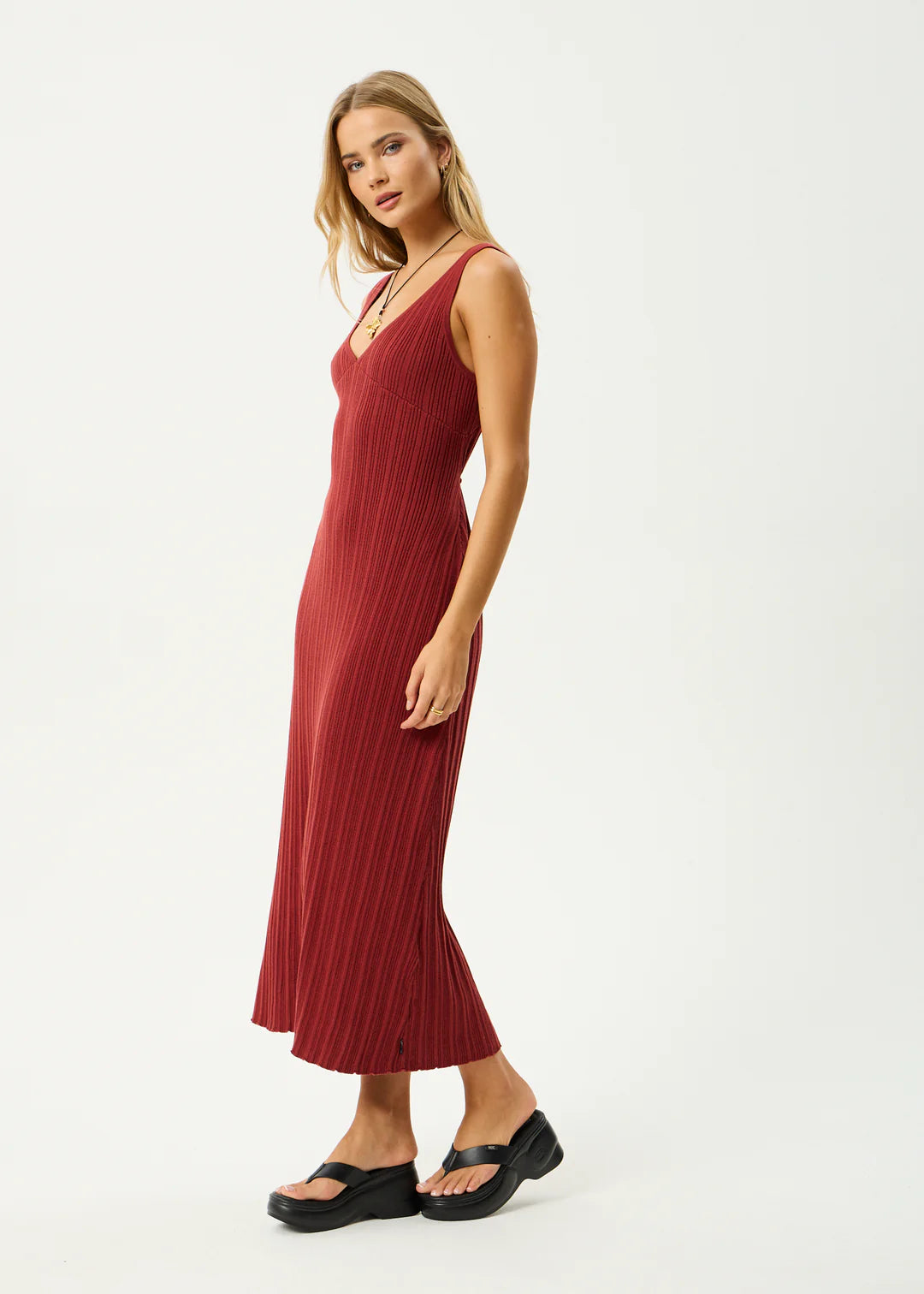 IRIS KNIT MIDI DRESS