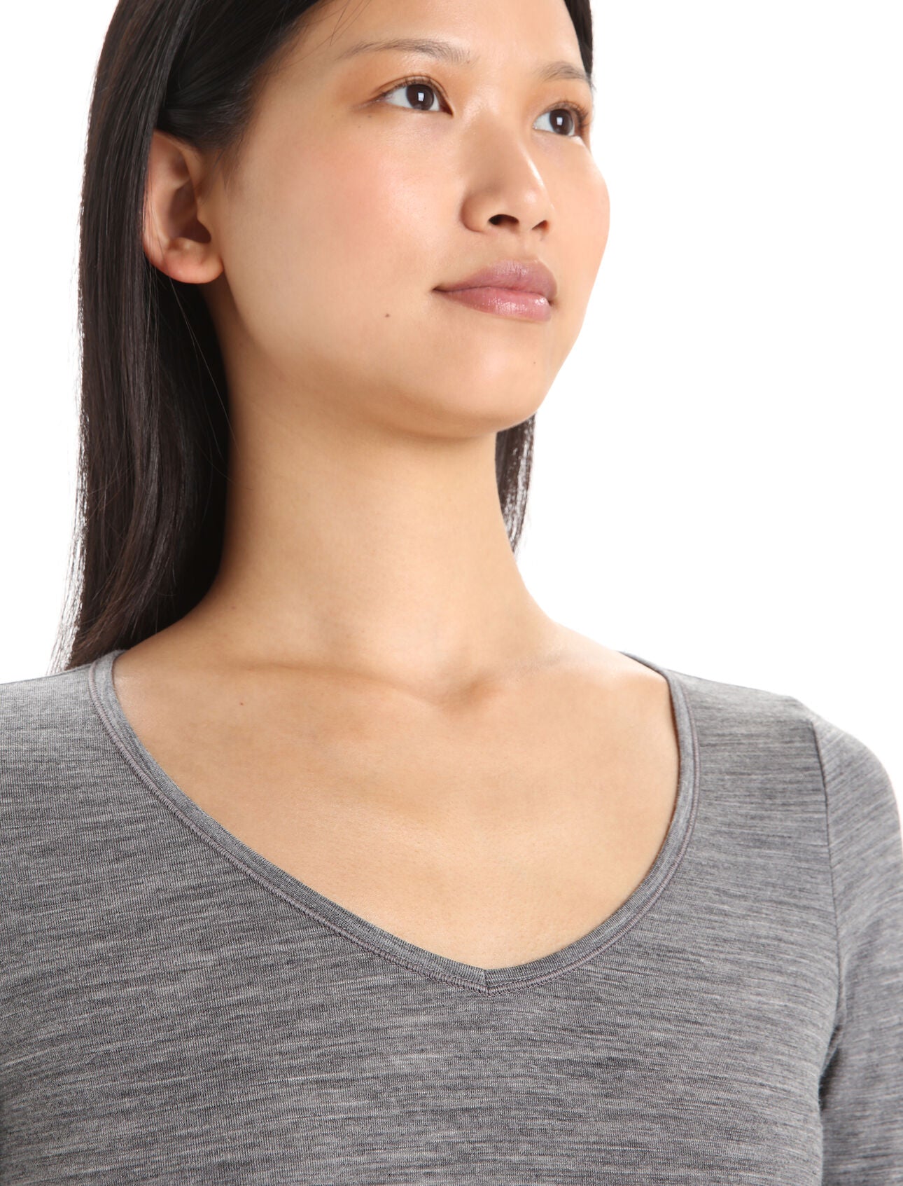 W SIREN LS SWEETHEART gritstone icebreaker