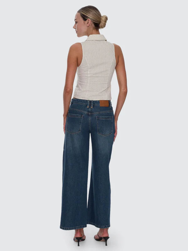 ANDY ZIP SLEEVELESS SHIRT