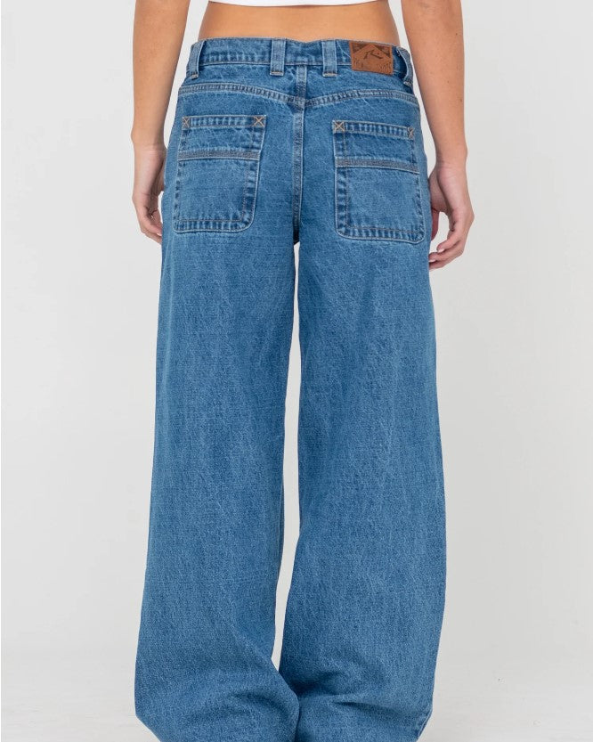 WENDY WIDE LOW RISE DENIM JEAN