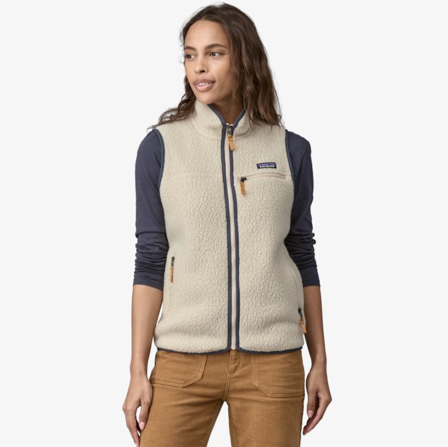 W'S RETRO PILE VEST