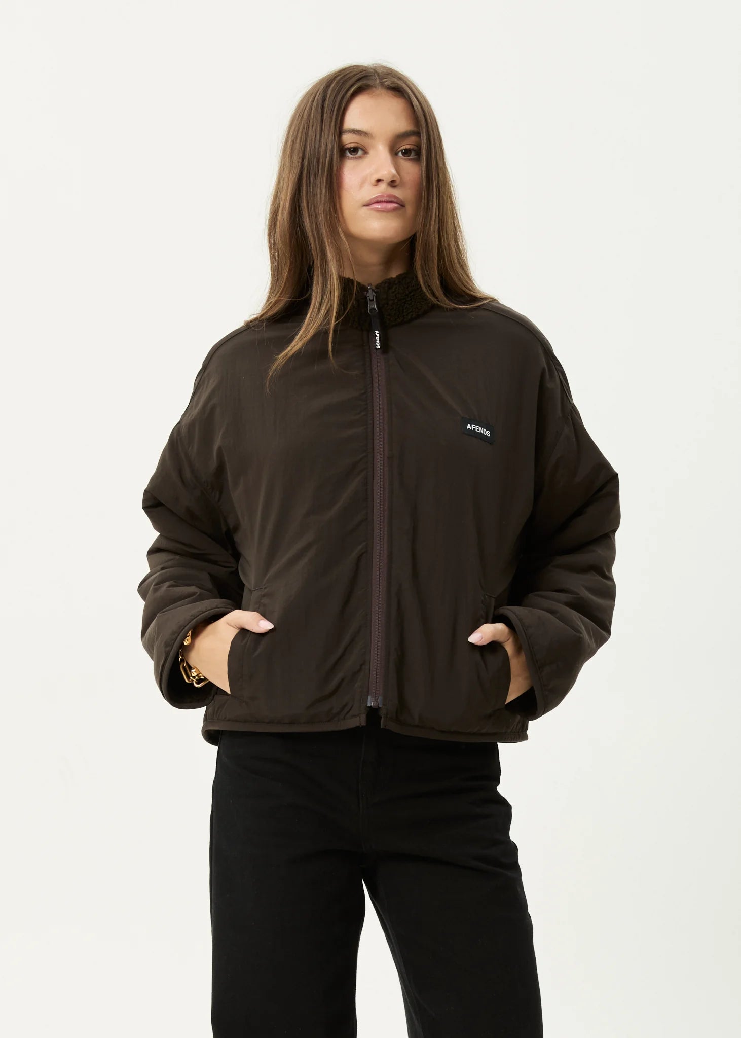 BERLIN REVERSIBLE POLAR FLEECE JACKET