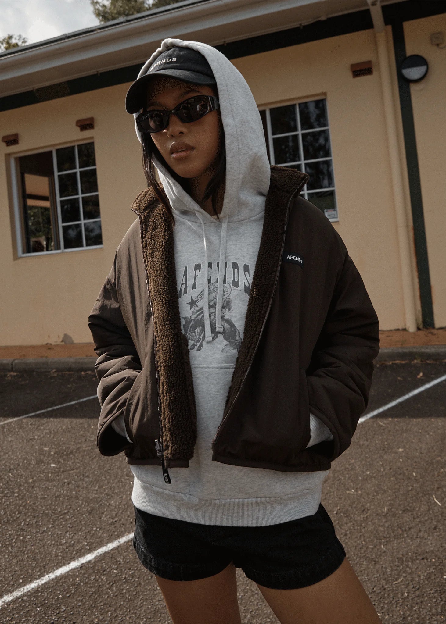 BERLIN REVERSIBLE POLAR FLEECE JACKET