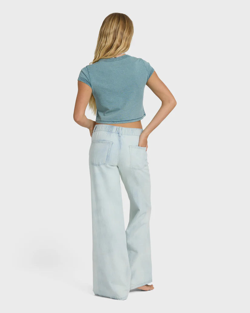 JADE SALTWASHED ELASTIC PANT
