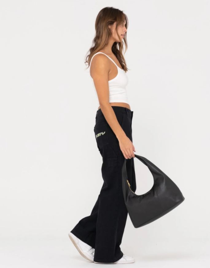 BILLIE LOW WIDE CANVAS CARPENTER PANT