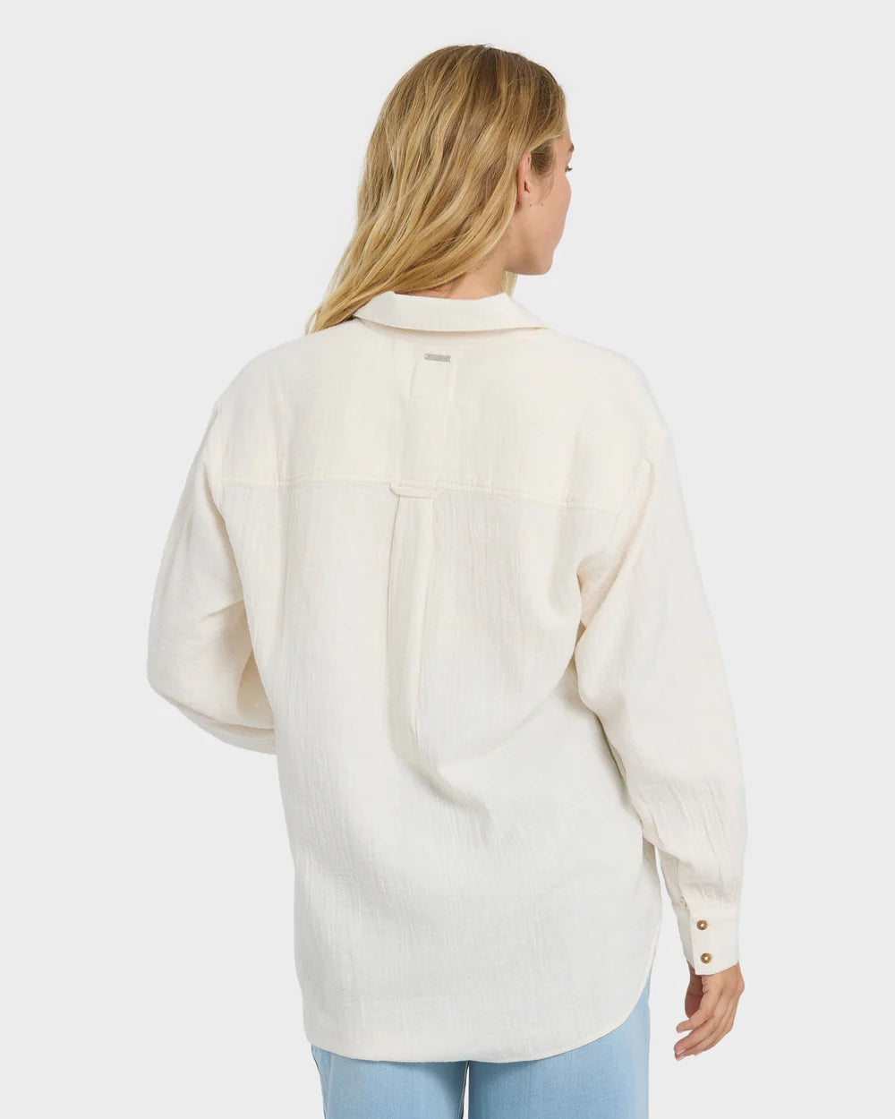 WANDERER LS WOVEN TOP