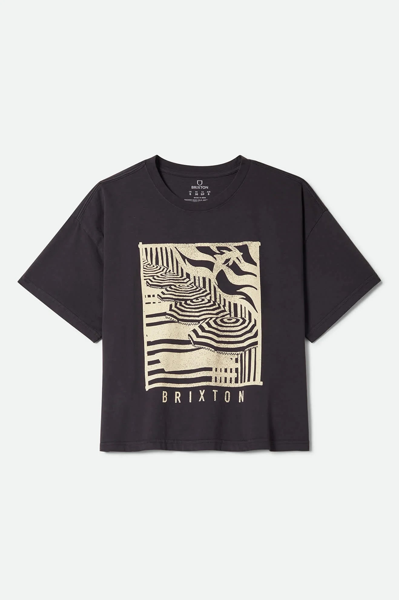 POOLSIDE BOXY CREW TEE